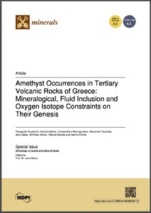 Amethyst occurrences in tertiary volcanic rocks of greece: Mineralogical, fluid inclusion and oxygen isotope constraints on their genesis